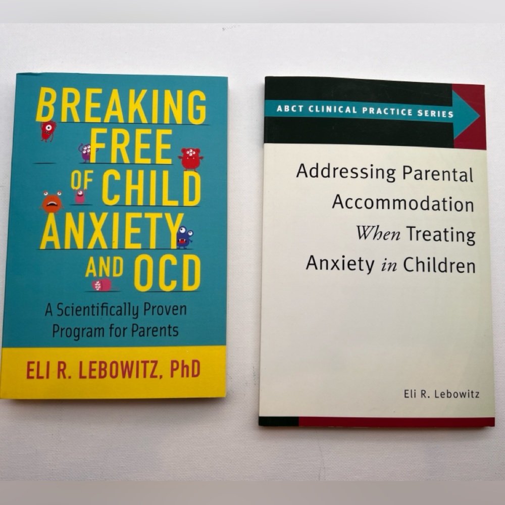 Set of Anxiety Books by Eli Lebowitz